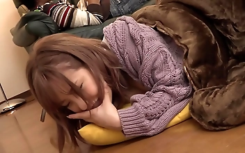 JAV Hottie Can t Resist the Temptation of Kotatsu Prank - Part 4