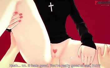 JAV Legend Parasoul Gets Fucked in a Love Hotel - Skullgirls