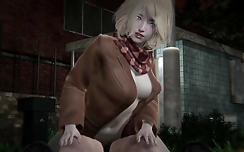 Japanese Hentai Beauty Ashley Gets Reimagined in 3D Animation from Resident Evil 4!