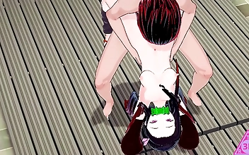 JAV Cutie Tanjiro Nezuko Bang Her in Kimetsu no Yaiba Jaw-Dropping Hentai with Explosive Cumshots & Handjobs (Uncensored Gameplay Porn)