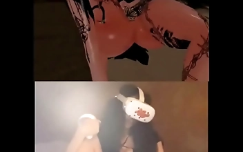 Revealing My Luscious VRchat Play Time - Enchantress AIROBOROS Unleashes Her Alluring Side