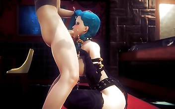Jinx Tied Up Like a Bitch: Hardsex Japanese Asian Manga Anime Film Game Porn