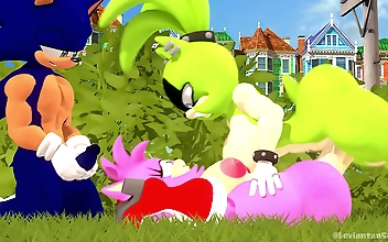 JAV Enchantress Amy and Sonic Team Up for an Unforgettable 'SURGE' Experience!