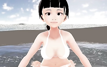 Welcome to the World of JAV Cuties! Introducing Luscious Honda Cocoa in White Bikini