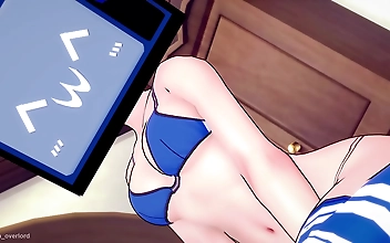 Must-See JAV Scene! Tv Woman with Luscious Curves Enjoys Passionate Sex in Her Sexy Bikini