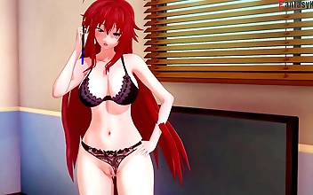 Rias Gremory and Akenos Luscious NTR Madness in HS DXD: Unleash Your Fantasies