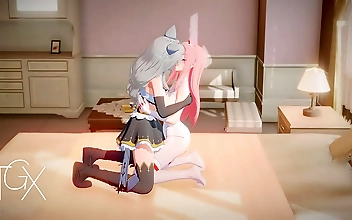 Unleash Your Desires with Zero Two s Sexy Gaming in Futanari Hentai Yuri Lesbian Darling Rewritten title: Enchanting Futanari Hentai Yuri Lesbian Darling with Zero Two s Sexy Gaming