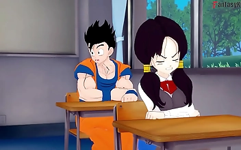 Japanese Alluring Enchantress With a Sultry Body Wants to Fuck Gohan in Dragon Ball Zex Chapter 2 Part 1 - 1Hr PTRN Movie on Fantasyking3