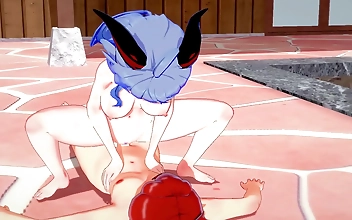 Naughty Japanese Schoolgirl Gets Fucked Hard in Hemtai 3D - Ganyu Sex and Cowgirl Positions Unleashed! Anime, Manga, and Hentai Fans' Ultimate Porn Desire!
