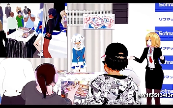 JAV HOLolive Parody Featuring Luscious Gura in Alluring Hentai Scenes