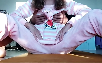 Asian Step-Dad Takes Advantage of His Small-Titted Sultry Daughter Slurping On Her Juicy Muff and Empties His Willy Inside Her Tight Hole!