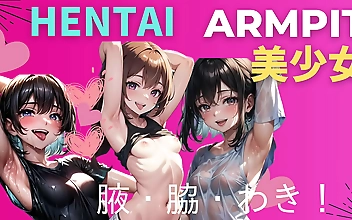 Take a peek at these stunning young women as they flaunt their seductive armpits in this hentai AI-generated video! You won t be able to look away!