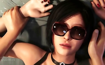 Get Ready for the Ultimate Cream Piedancing with Ada Wong in Resident Evil 2 Remake!