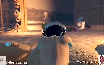 Luscious Japanese Enchantress Gets Impaled by Huge Toy (Geshin Impact in JAV)