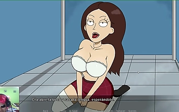 Goddesses from Rick and Morty Peeing on Top: A Luscious Scene from Episode 3 of Another Way Home