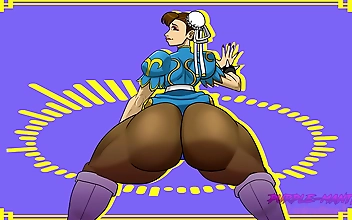 Embrace the Luscious Chun-Li's 2021 Birthday Twerk Loops