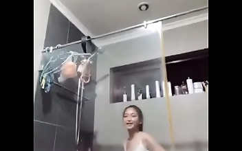 Japanese Babe Invites You to Her Steamy Shower: Sensual Washing with a Luscious Pinay Enchantress!!