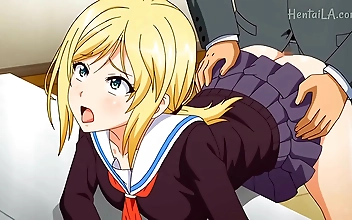 JAV Hentai Slut Fucks Boss in the Office!