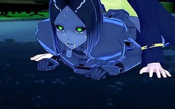 Necron Anime Girl - A Steamy JAV Tribute to Warhammer 40k