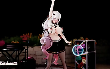 Drool Over Delisas Nude Dance in Crackdown 3MMD Big Moon! Enjoy Her Luscious Body and Alluring Moves!