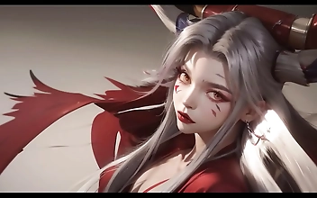 Fucking Stunning Ultimecia the Final Fantasy VIII Enchantress Alluring and Luscious!