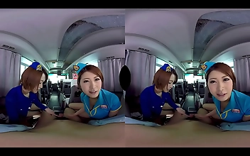 Welcome Aboard the Famous Fans Pleasure Bus with Luscious Yuri Oshikawa