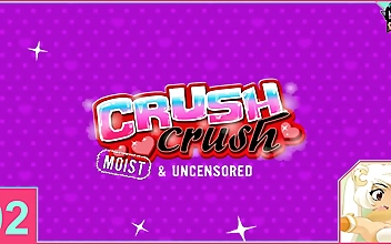 JAV Hotties Wet and Wild Moaning Session in Part 2 of Crush Crush