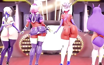 Witness the Luscious Allure of JAV Idol Transformed in FGO Ghost Dance