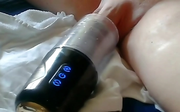 JAV Babe Succumbs to Euphoria with Pleasure Toys Unleashes Wicked Cum