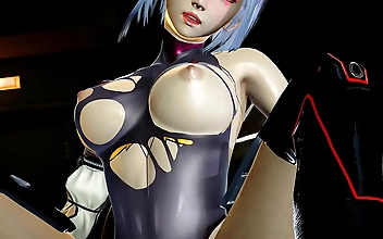 Lucy the Luscious Enchantress Gets Fucked by a Cyberpunk in a Dark Alley