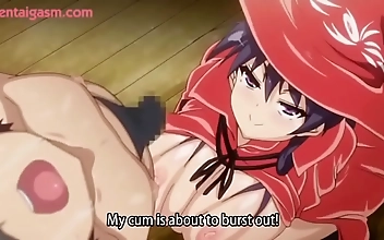 Greedy busty witch hunts for rough sex partner
