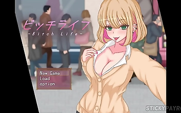 Horny Slut Runs Wild Fucks Teacher and Cheats on Boyfriend in New Hentai Sex Game