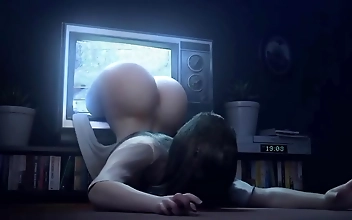 100% Legit Japanese Porn - The Creepy Sadako from The Ring Invites You to a Cartoon Hentai Visit