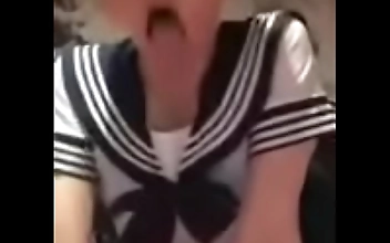 Japanese Schoolgirl s Luscious Ahegao Moment: Cumming from Intense Pleasure!
