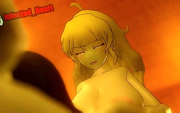Futa Raven and Ruby's Steamy Sauna Domination Session: Exclusive Full HD Video Inside
