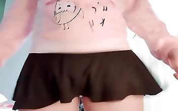 JAV Sensation! Petite Teen Queen Hana Lily's Enchanting Bounce on Her Luscious Ass and Tight Little Pussy!