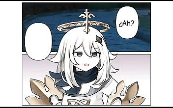 Experience the Sexy and Smoky World of Genshin Impact with C&oacute;micDub in Uncensored Spanish!