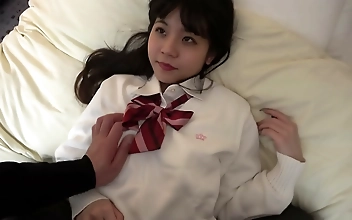 Luscious JAV Enchantress Gives Kamasutra-Inspired Fuck in a Hotel Room - Nakadashi after School!