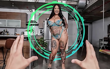 Connie Perignon, the Luscious Tattooed Asian Goddess, Sets the Screen on Fire with her Sexy Playtime