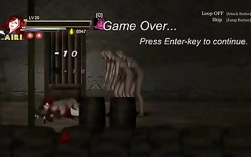Welcome to Your Guilty Pleasure: Luscious Redhead Enchantress Seduces Monstrous Men in New Hentai Gameplay!