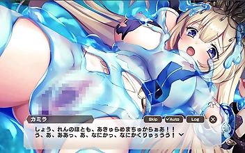 JAV Enchantress Monmusume Taunts Slime Scours Prison of Camilla the Poaching Priestess