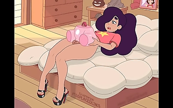 Unleash Your Desires with Steven Universe's Sexy Half-Human Hybrid Stevonnie's Hentai Adventures!