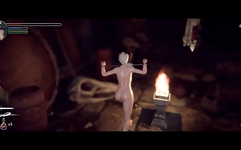Horny Knight Girl in Luscious Dungeons: Part 1