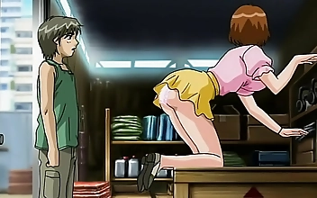 Jav Porn: Spunky Secretary Gets Fucked in the Warehouse - Uncensored Hentai