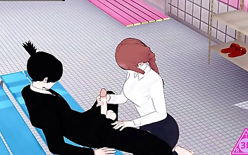 Japanese Hentai Pornstar KOIKATSU Unleashes Her Sexual Desires in Chainsaw Man with Intense Blowjobs, Handjobs, and Cumshot Gameplay