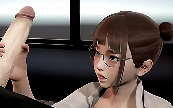 Jerking Off to the Boss: A Forbidden Office Fantasy in 3D Animation - Watch Now!