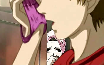 Uncensored Hentai: Caught in the Act! Step Mom Catches Her Stepson Masturbating with Her Lingerie