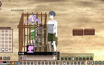 JAV Hentai: Mad Island] Actual Play Part 2 - Build a Cage, Make Girls Like You, and Aim for the Wall Buttocks