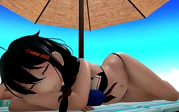 Experience the Ultimate Anime Pleasure with Shigure from Kantai Collection - Only on JAV King HageTalos!