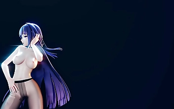 Discover the Sexy and Alluring Mei in Honkai Impact 3 with MMD Raiden! (R18)